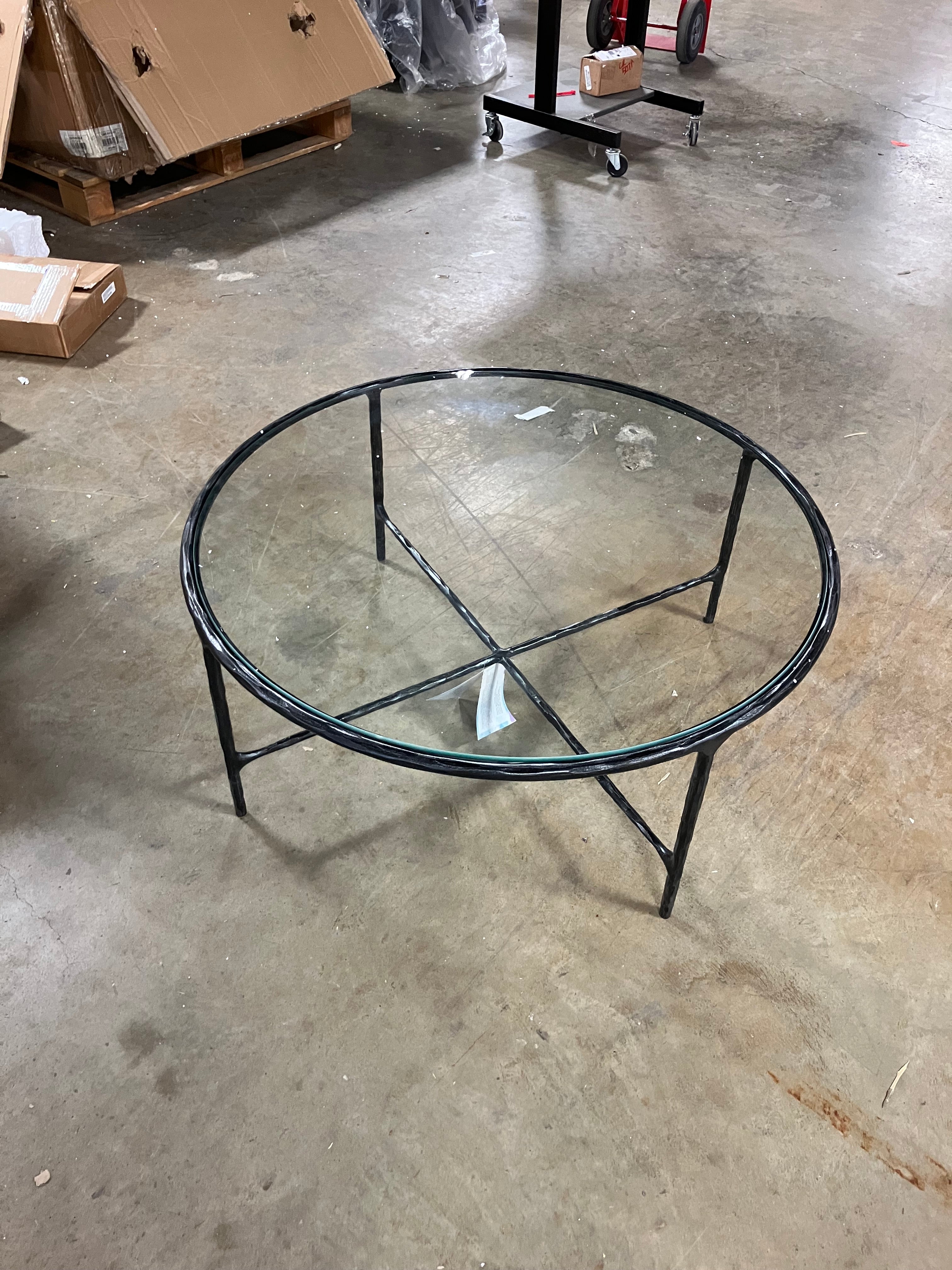 Safavieh Couture Jessa Round Metal Coffee Table