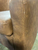 Faux Leather Accent Chair Armchair Club Chair For Living Room