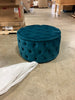 Zelfa New Velvet Ottoman