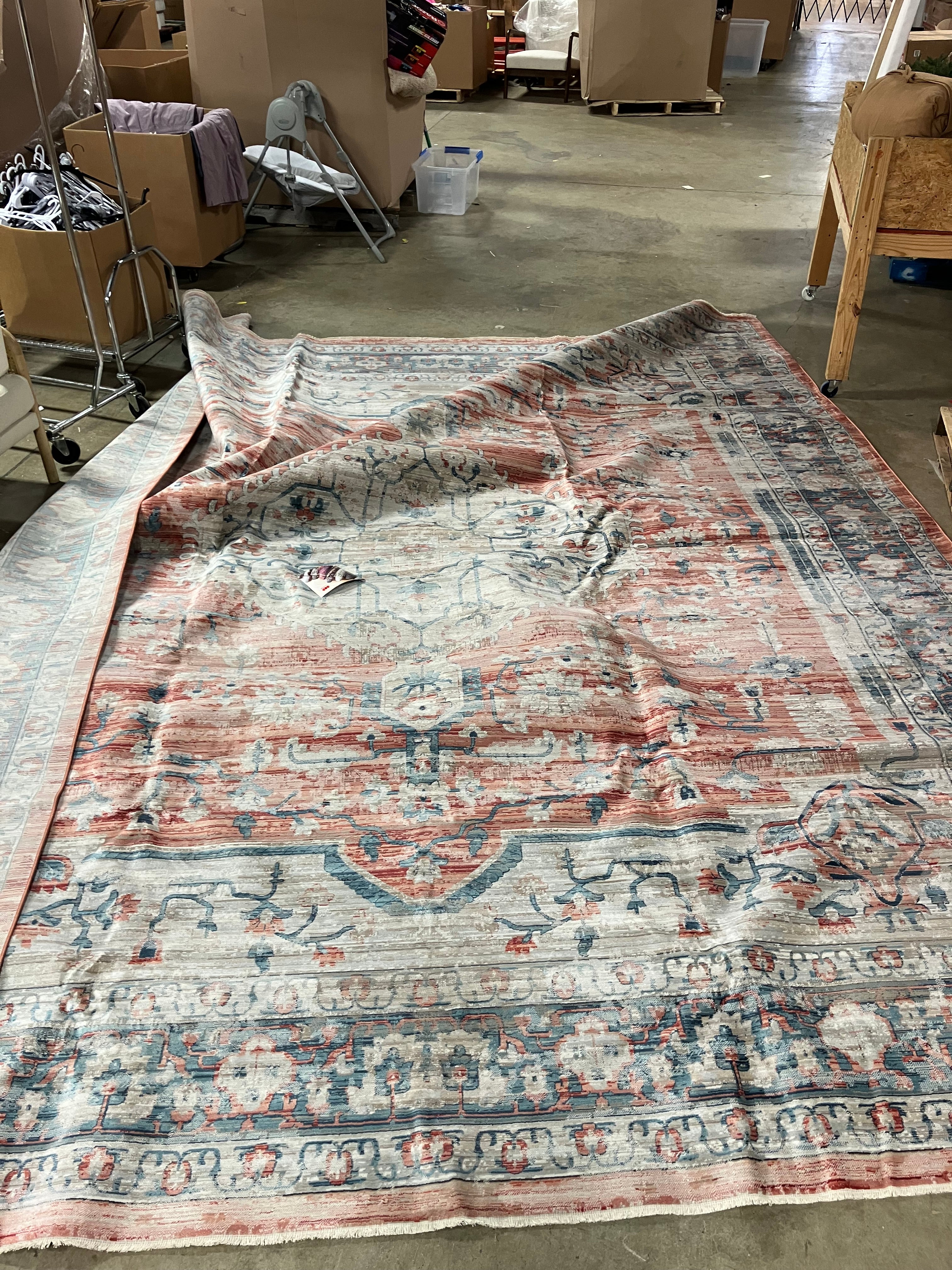 Zara Vintage Medallion Area Rug