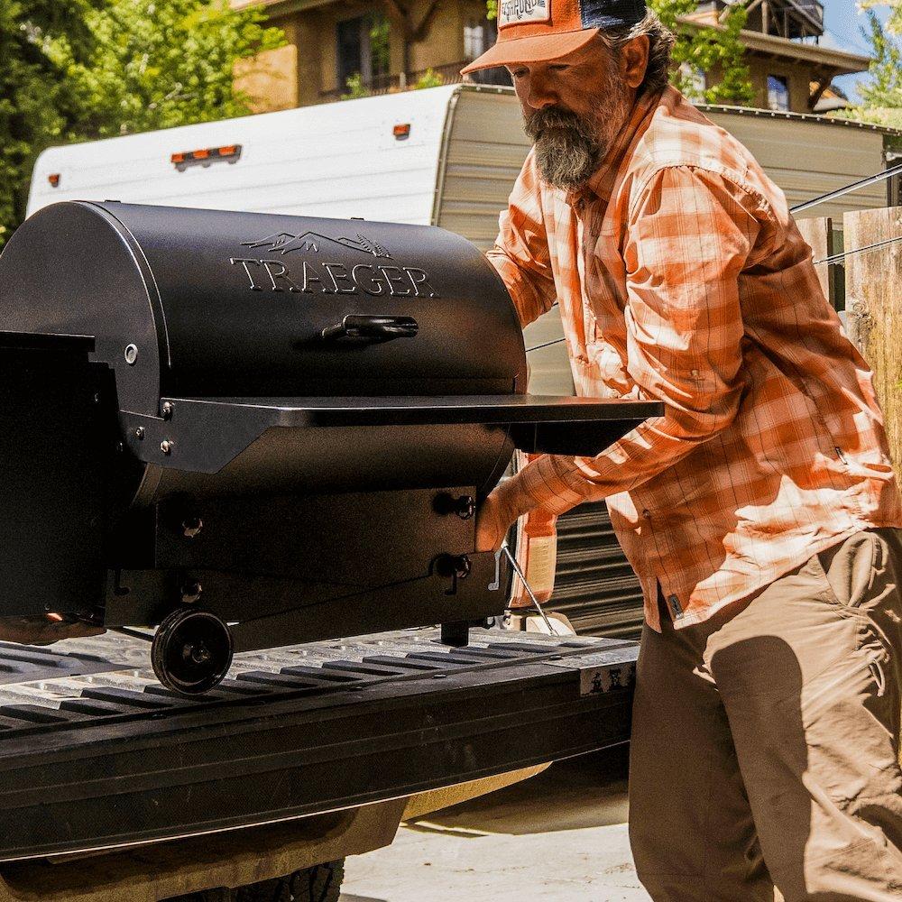 TRAEGER FOLDING FRONT SHELF - TAILGATER