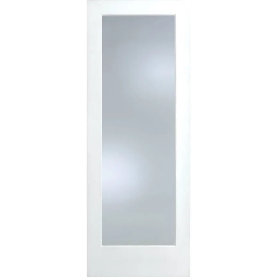 1 Clear Glass Lite Reversible Handed Ovolo Edge Interior French Door Slab