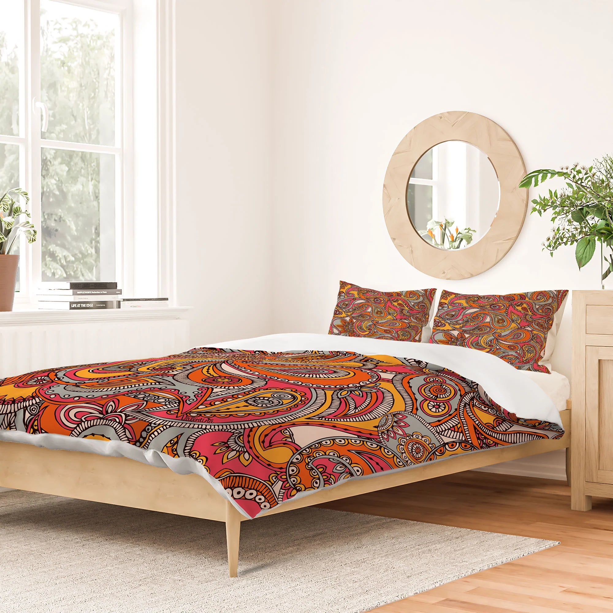 Duvet Cover Spring Paisley