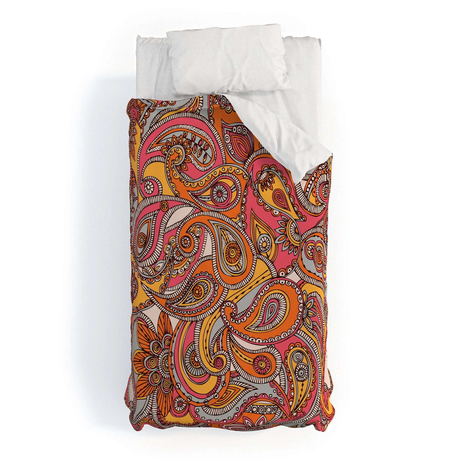 Duvet Cover Spring Paisley