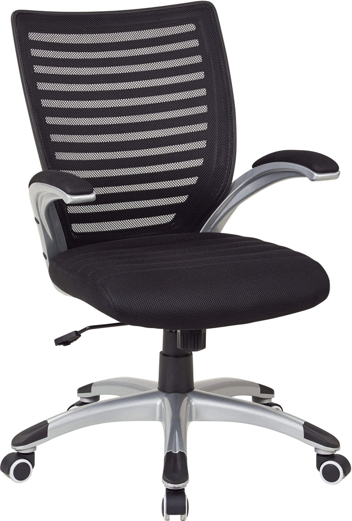 Work Smart Mesh Seat and Screen Back Managers Chair