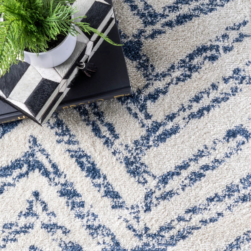 Geometric Rosanne Area Rug 2'8"x8' Runner