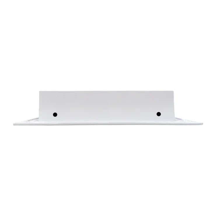 White Modern AC Vent Cover - Decorative Air Vent