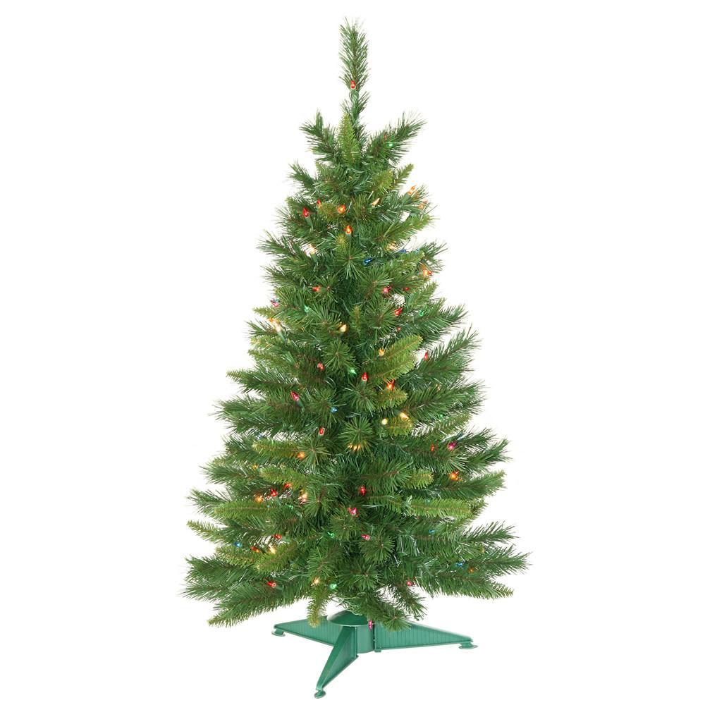 3.5' Vickerman Imperial Pine - Green Christmas Tree