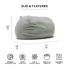 Big Joe Fuf XXL w/ Removable Cover