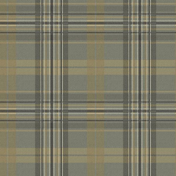 33ft x 20.5in Austin Charcoal Plaid
