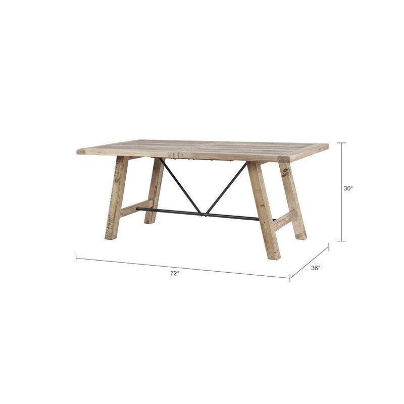 Maiorano Solid Wood Dining Table (#K5173)