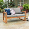 Open Side Loveseat with Cushions - #8613T