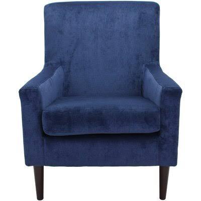 Donham Lounge Chair Zipcode Design Upholstery Color: Royal Blue
