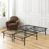 Classic Brands Hercules 14 Inch Metal Platform Foundation Bed Frame, Black, King pt1137