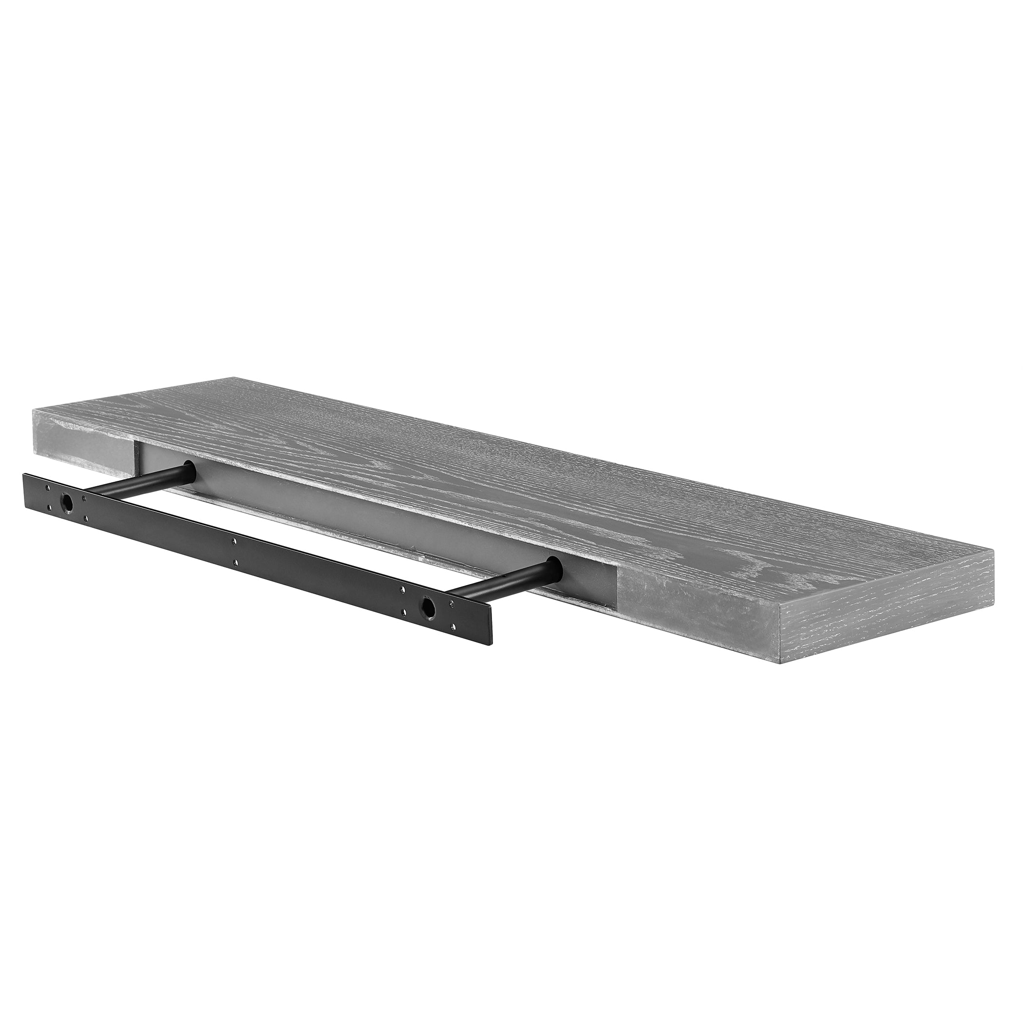 43" Floating Shelf/Shelving in Gray