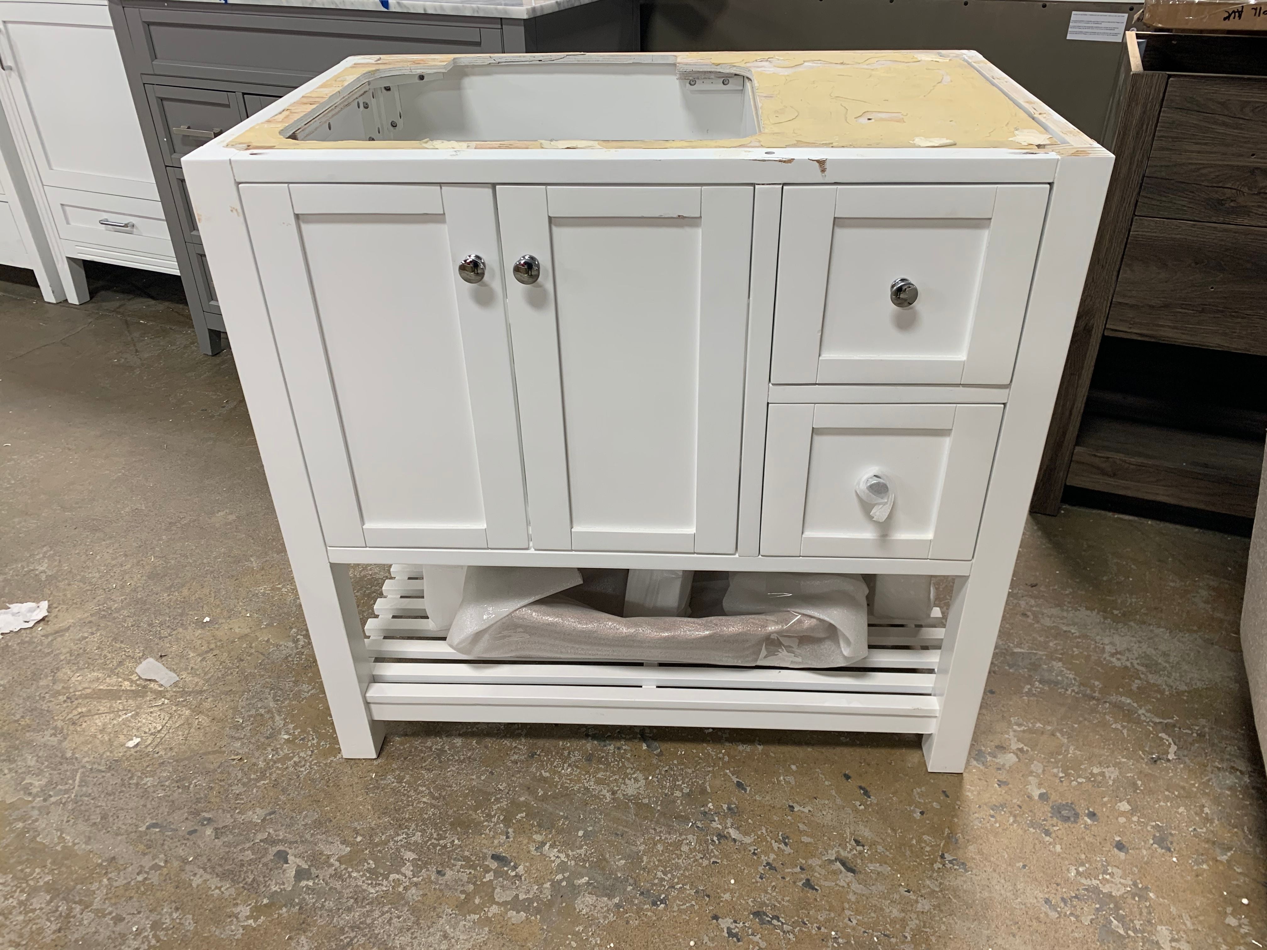 Binne Open Cabinet 36" Single Bathroom Vanity Set
