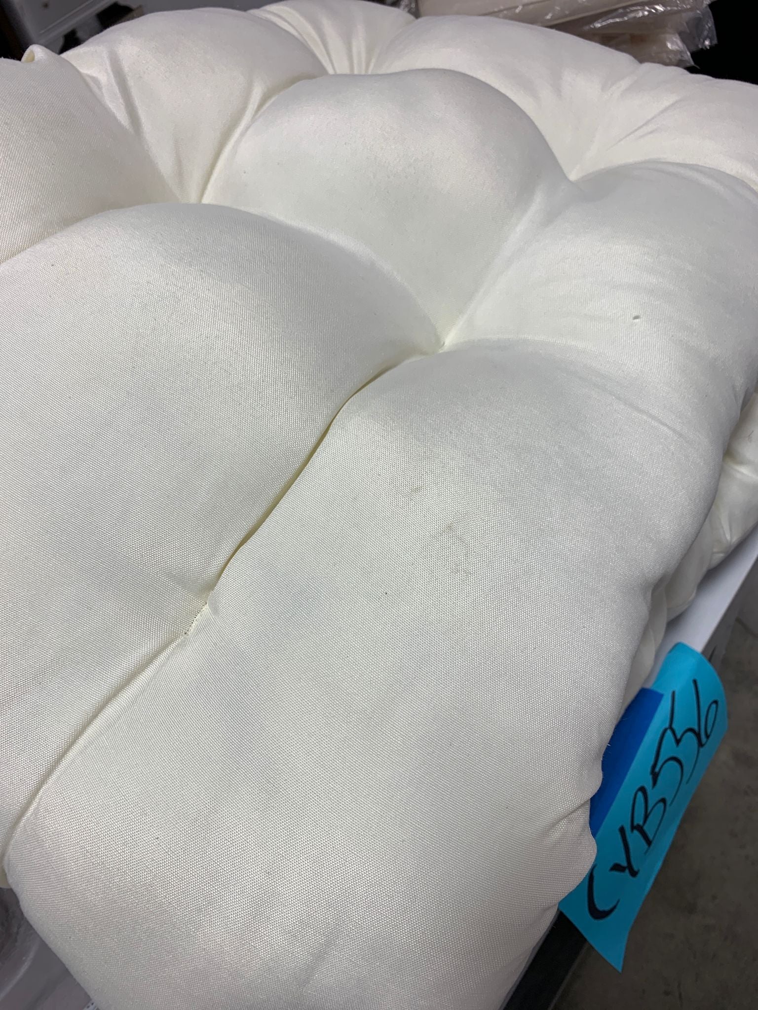 60" W x 19" D Twill Indoor Seat Cushion KB673