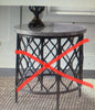Akbar 24'' Tall End Table (Top ONLY)