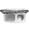 1.85 cu. ft. High Efficiency Portable Washer and Dryer Combo in Gray pc400