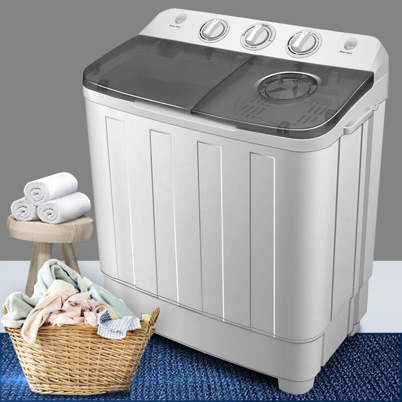 1.85 cu. ft. High Efficiency Portable Washer and Dryer Combo in Gray pc400