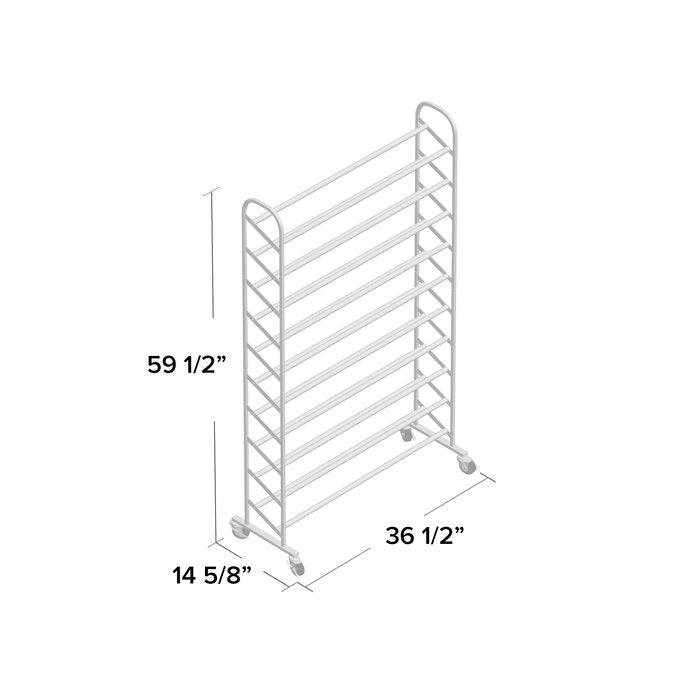 10-Tier 50 Pair Shoe Rack (#K3766)