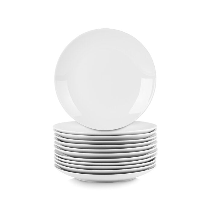 10.5" Coupe Dinner Catering Plate (Set of 12)