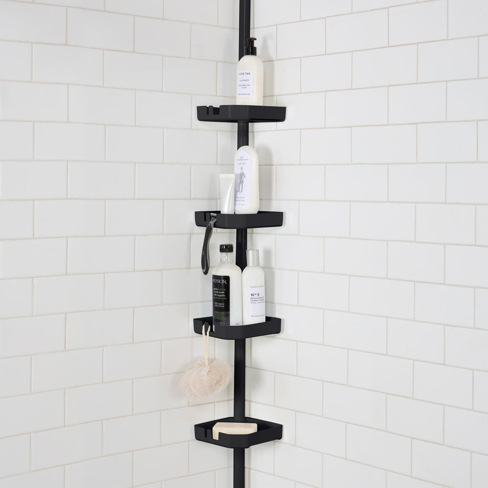 4 Tier Tension Corner Shower Caddy