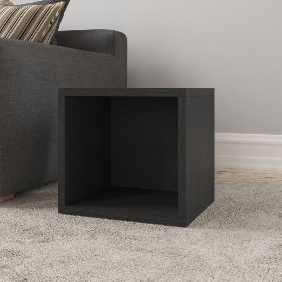Bolan 12.6" H x 13.4" W Cube Bookcase, Black (#K2747)