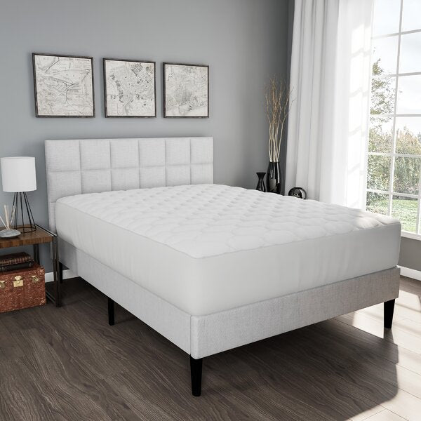 100% Cotton Hypoallergenic Fitted Mattress Protector ACS119