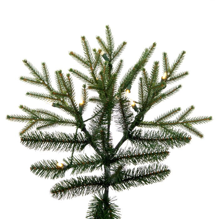 108'' Lighted Artificial Fir Christmas Tree