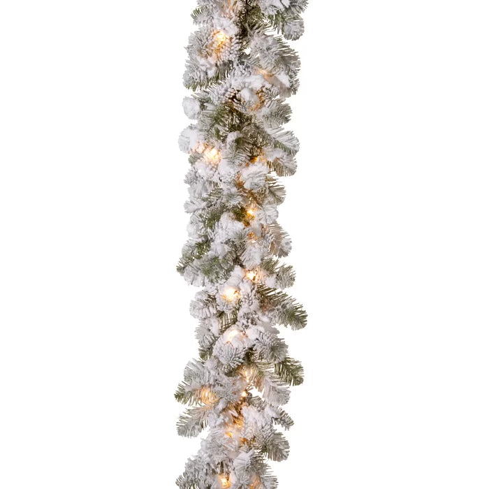 108'' In. Lighted Faux Pine Garland