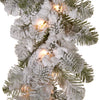 108'' In. Lighted Faux Pine Garland
