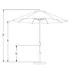 108'' Market Umbrella