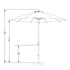 108'' Market Umbrella