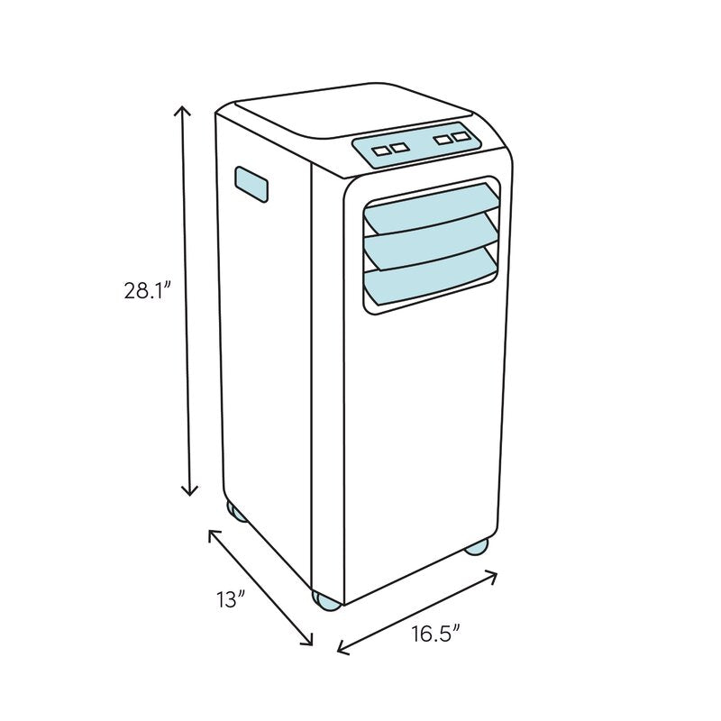 10,000 BTU Portable Air Conditioner with Remote MG651