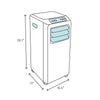 10,000 BTU Portable Air Conditioner with Remote MG651