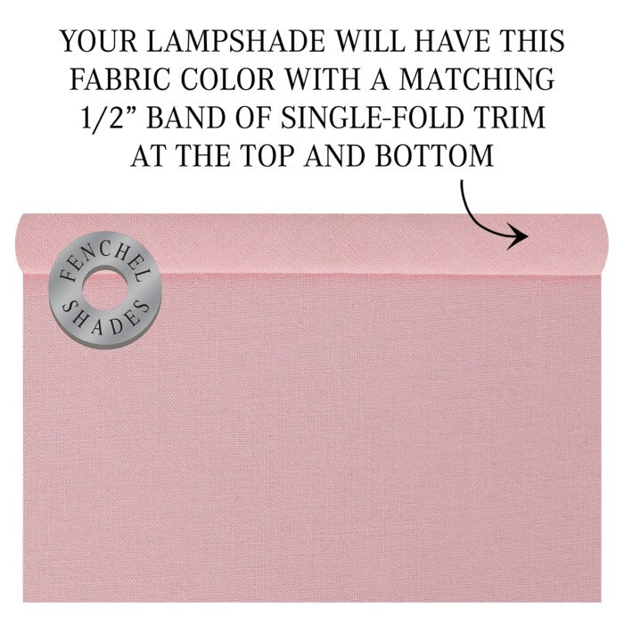 10" H x 10" W Drum Lamp Shade - (Spider Attachment) K7690