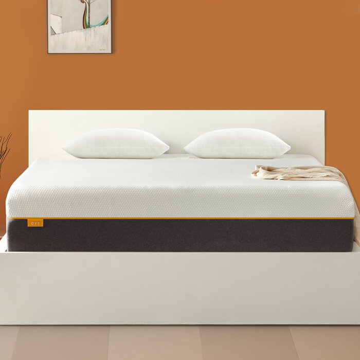 10'' Medium Gel Memory Foam Mattress, Twin