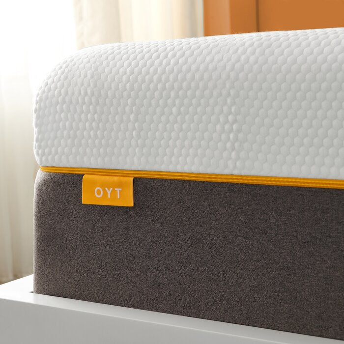 10'' Medium Gel Memory Foam Mattress, Twin