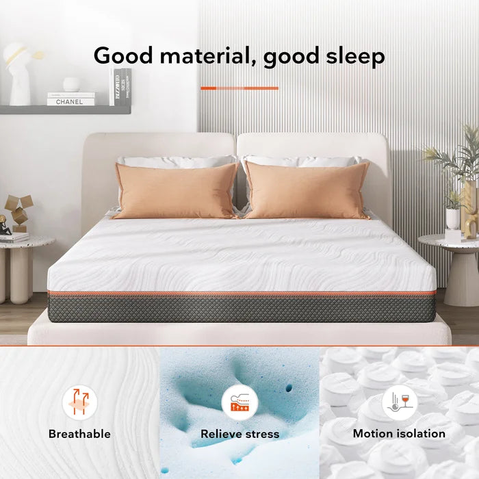 10'' Medium Mattress, Queen
