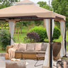 10 Ft. W X 10 Ft. D Metal Patio Gazebo