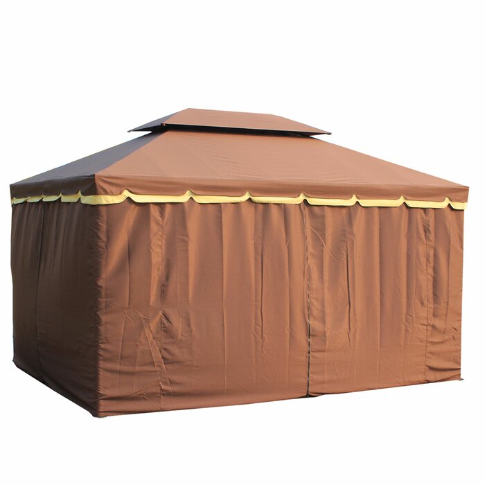 10' x 13' Steel Patio Gazebo (#K1696)