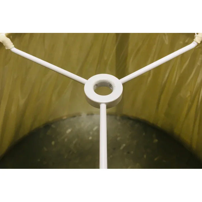 10'' H x 13'' W Linen Drum Lamp Shade ( Spider ) in Light Beige (Set of 2)