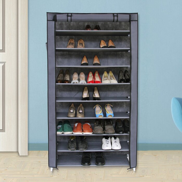 10 Tiers 45 Pair Shoe Rack (#K6440)