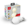 10 Watt (60 Watt Equivalent), A19 LED Smart, Dimmable Light Bulb, Warm White (3000K) E26/Medium (Standard) Base (Set of 2)