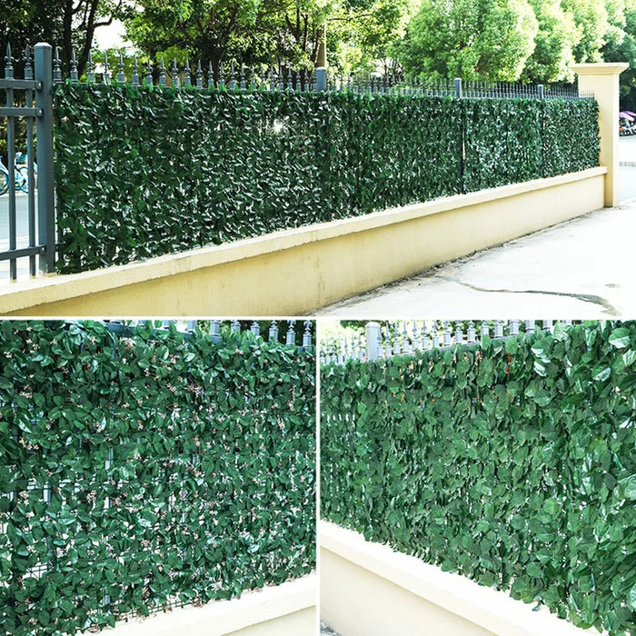 10 ft. H x 3 ft. W Faux Ivy Leaf Composite Fencing