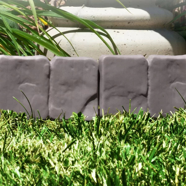 10 in. H x 9 in. W Cobblestone Garden Edging (Set of 40)