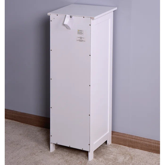 11.8'' W x 32.3'' H x 11.8'' D Free-Standing Bathroom Cabinet