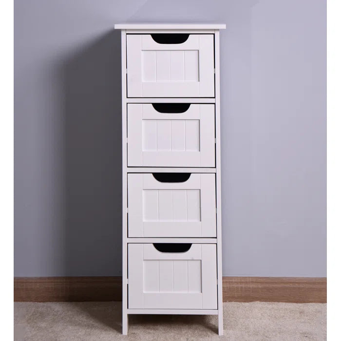 11.8'' W x 32.3'' H x 11.8'' D Free-Standing Bathroom Cabinet