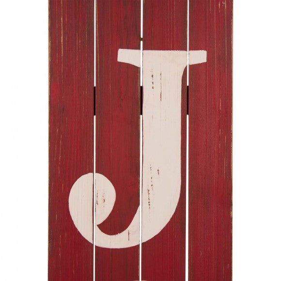 42.00"H Christmas Wooden Porch Sign - JOY (Two Function)